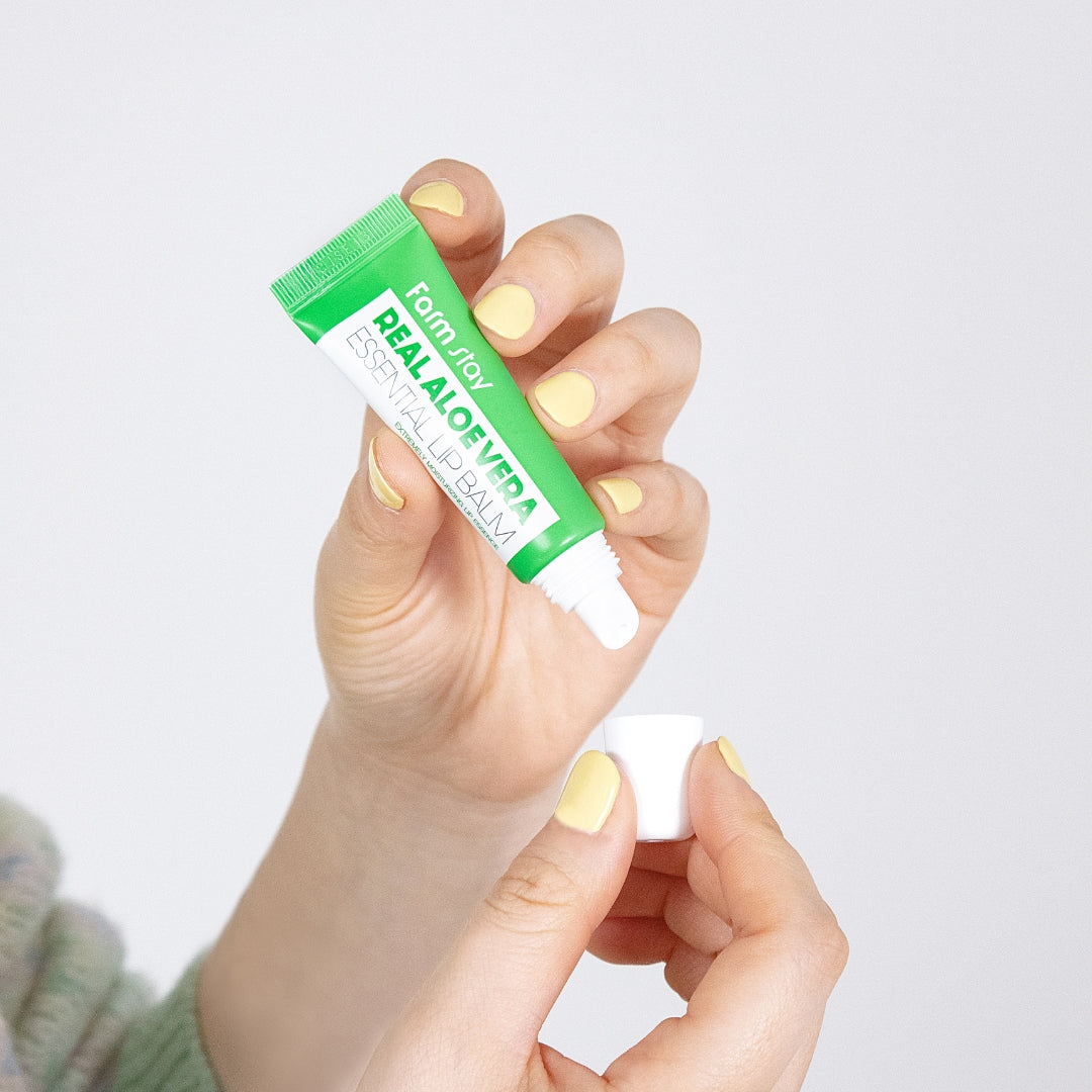 Farmstay Real Aloe Vera Essential Lip Balm