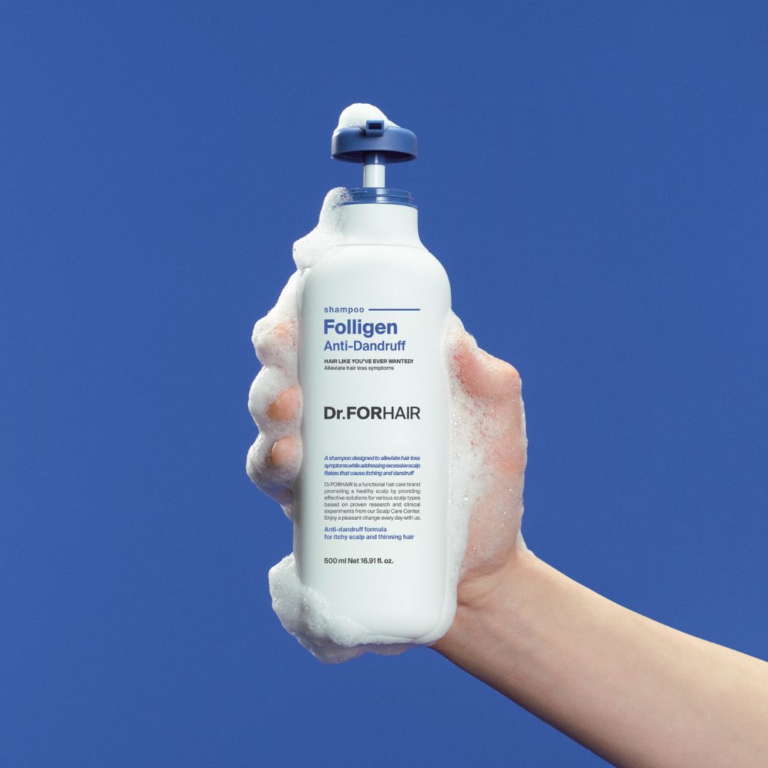 DR. FORHAIR Folligen Anti-Dandruff Shampoo 500ml - Shop K-Beauty in Australia
