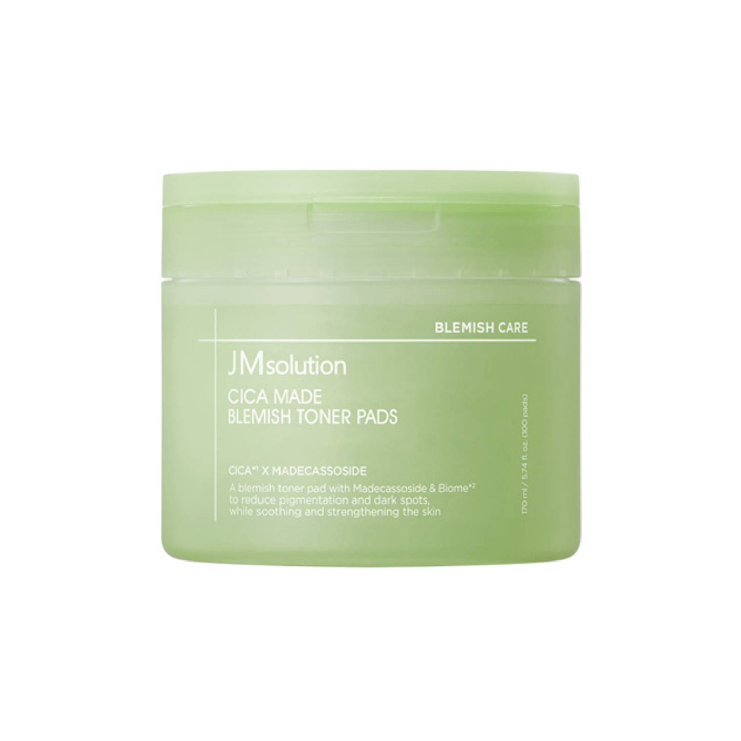 JM Solution Cica Made Blemish Toner Pads 60 Pads - Bulk buy at Pharmacoo K-Beauty Wholesale