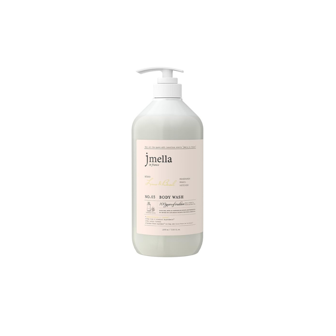 Jmella Lime & Basil Body Wash 500 ml - Shop K-Beauty in Australia