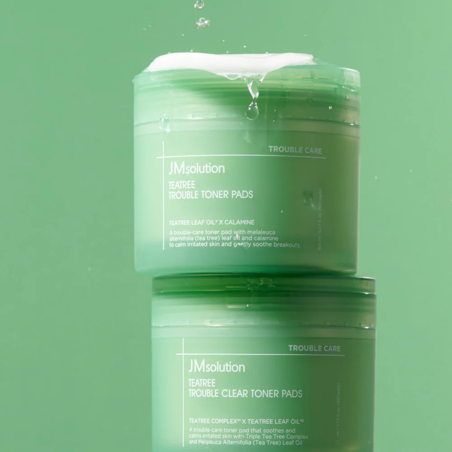JM Solution Teatree Trouble Clear Toner Pads 100 Pads - Bulk buy at Pharmacoo K-Beauty Wholesale