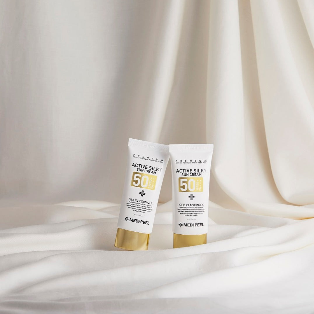 Active Silky Sun Cream 50ml - 10pcs