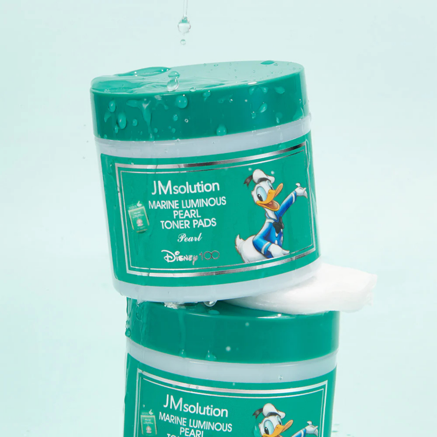 JM Solution Marine Luminous Pearl Toner Pads 70 Pads - Bulk buy at Pharmacoo K-Beauty Wholesale