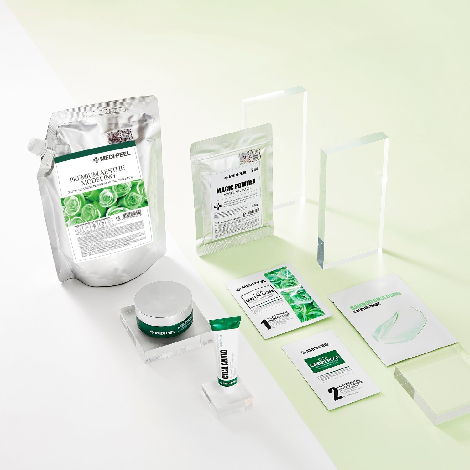 Medi-Peel Green Cica Rose Premium Modeling Pack Set 1kg