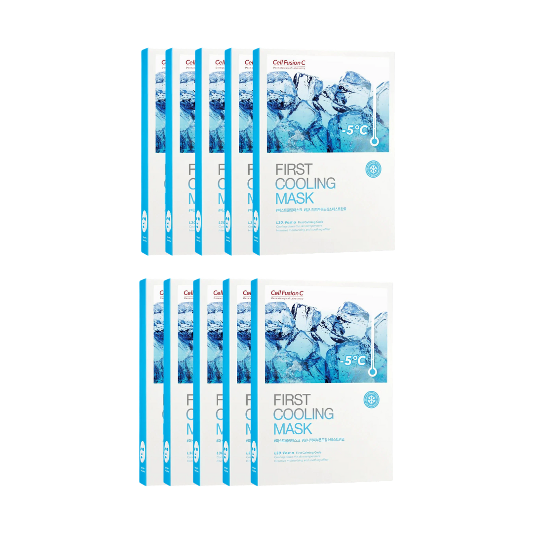 First Cooling Mask 27G*5Pieces - 10 Boxes Bundle