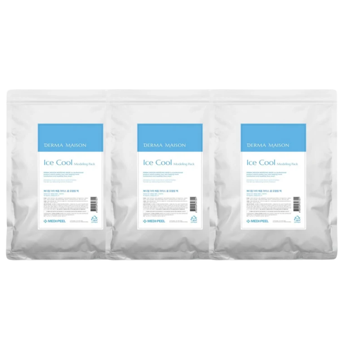 Derma Maison Ice Cool Modeling Pack 1kg - 3 Bundle