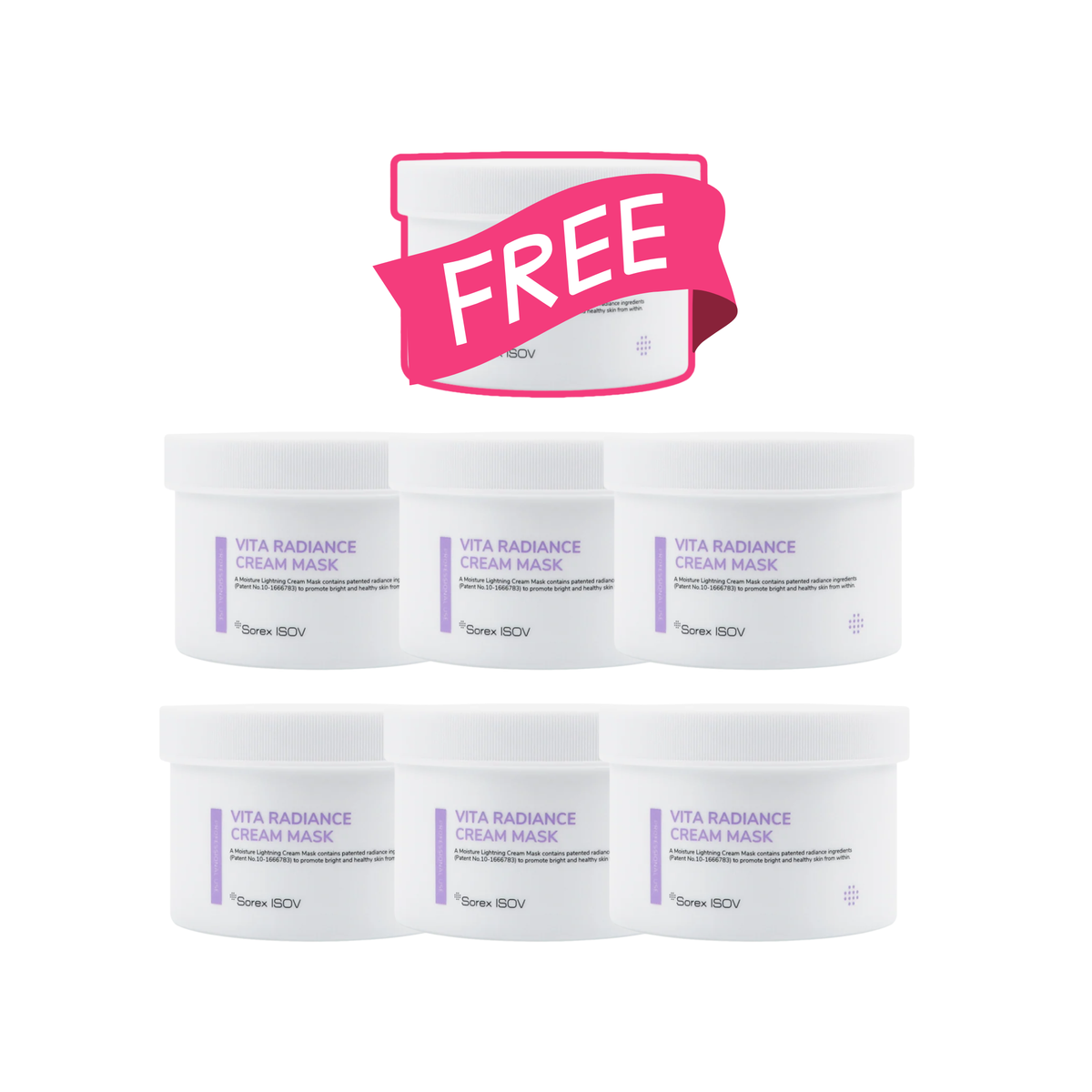 Vita Radiance Cream Mask Expert 300ml - Buy 6 Get 1 FREE