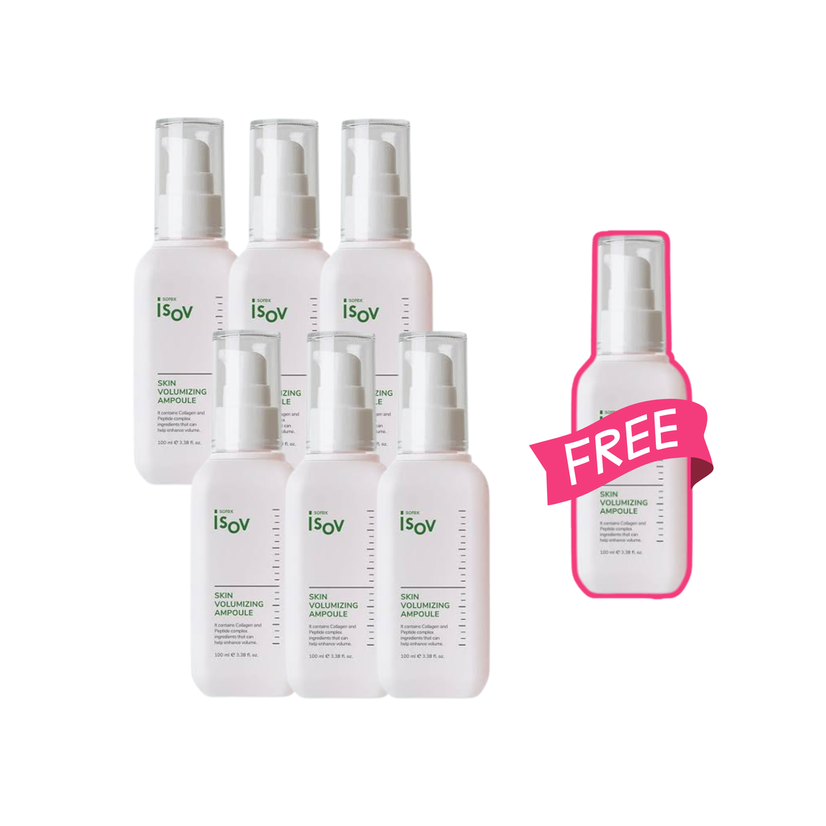 Skin Volumizing Ampoule 100ml - Buy 6 Get 1 FREE