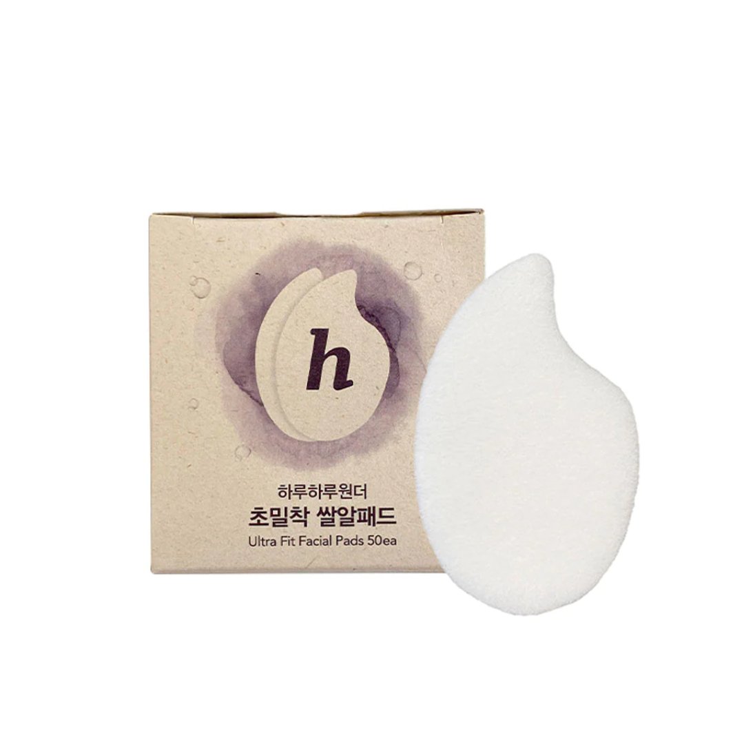 haruharu wonder Ultra Fit Facial Pad 50pcs  - Glowii Beauty