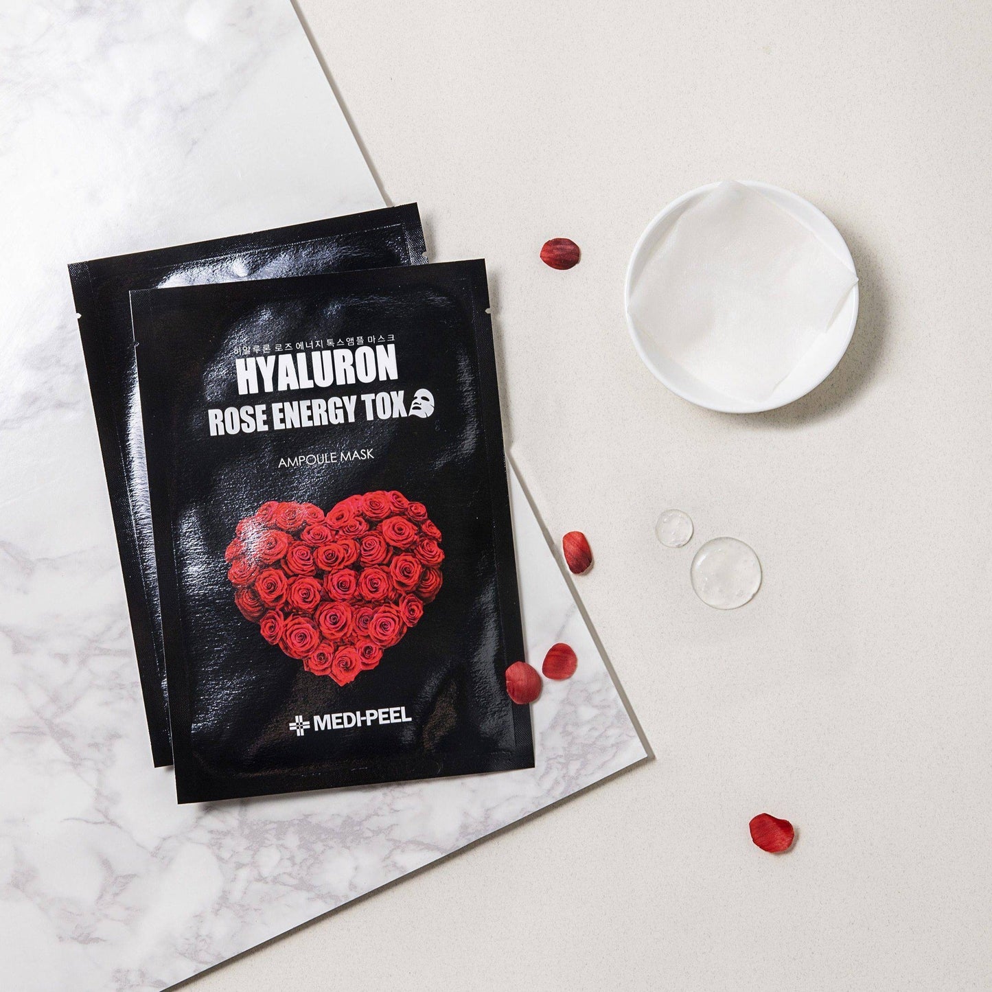 Hyaluron Rose Energy Tox Ampoule Mask 30ml x 10ea - 12+1