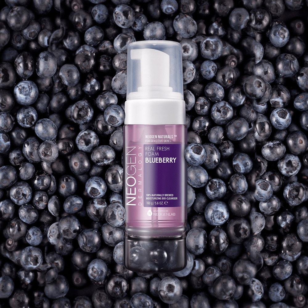 Real Fresh Foam Cleanser Blueberry 160g