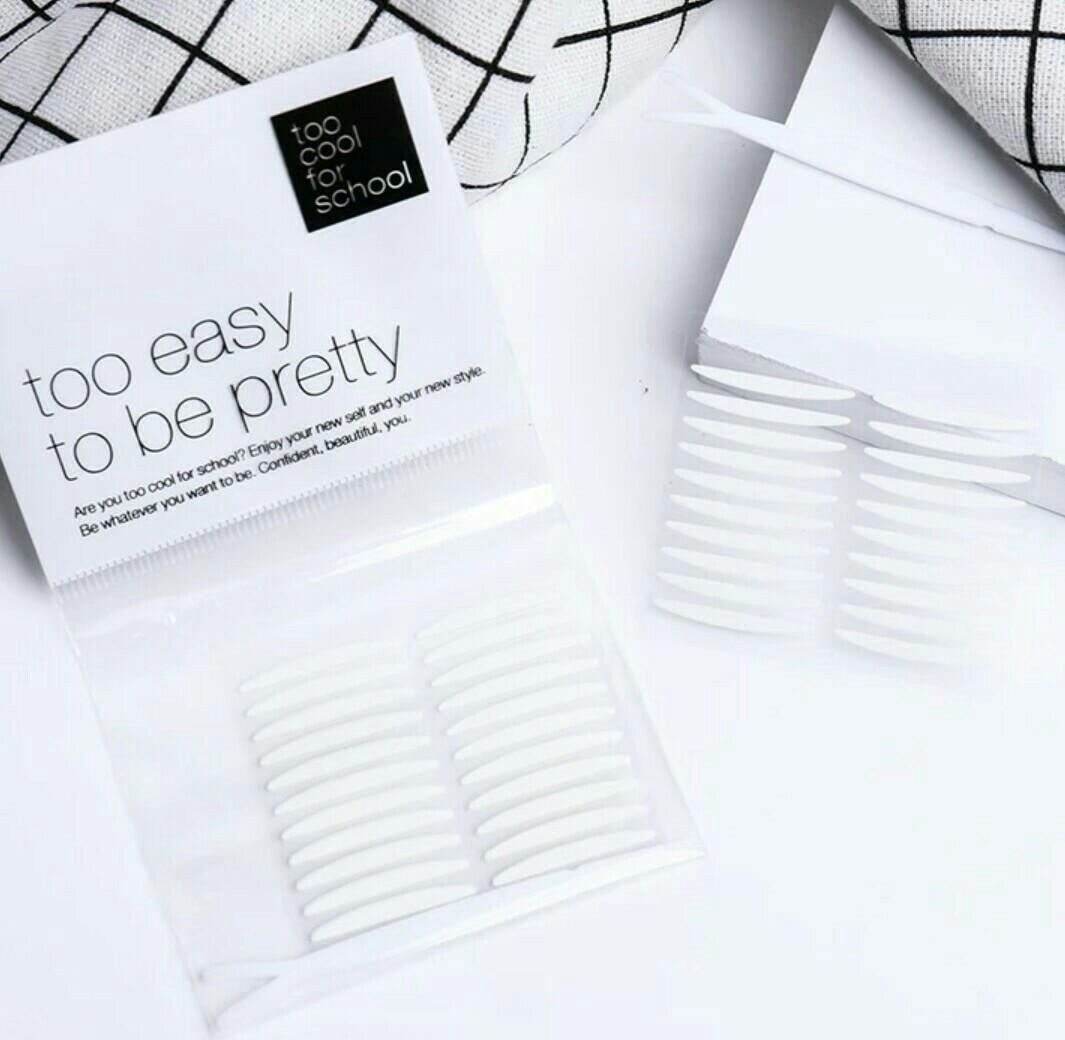 Too Cool For SchoolDouble-sided Double Eyelid Tape (22 Pairs) - La Cosmetique