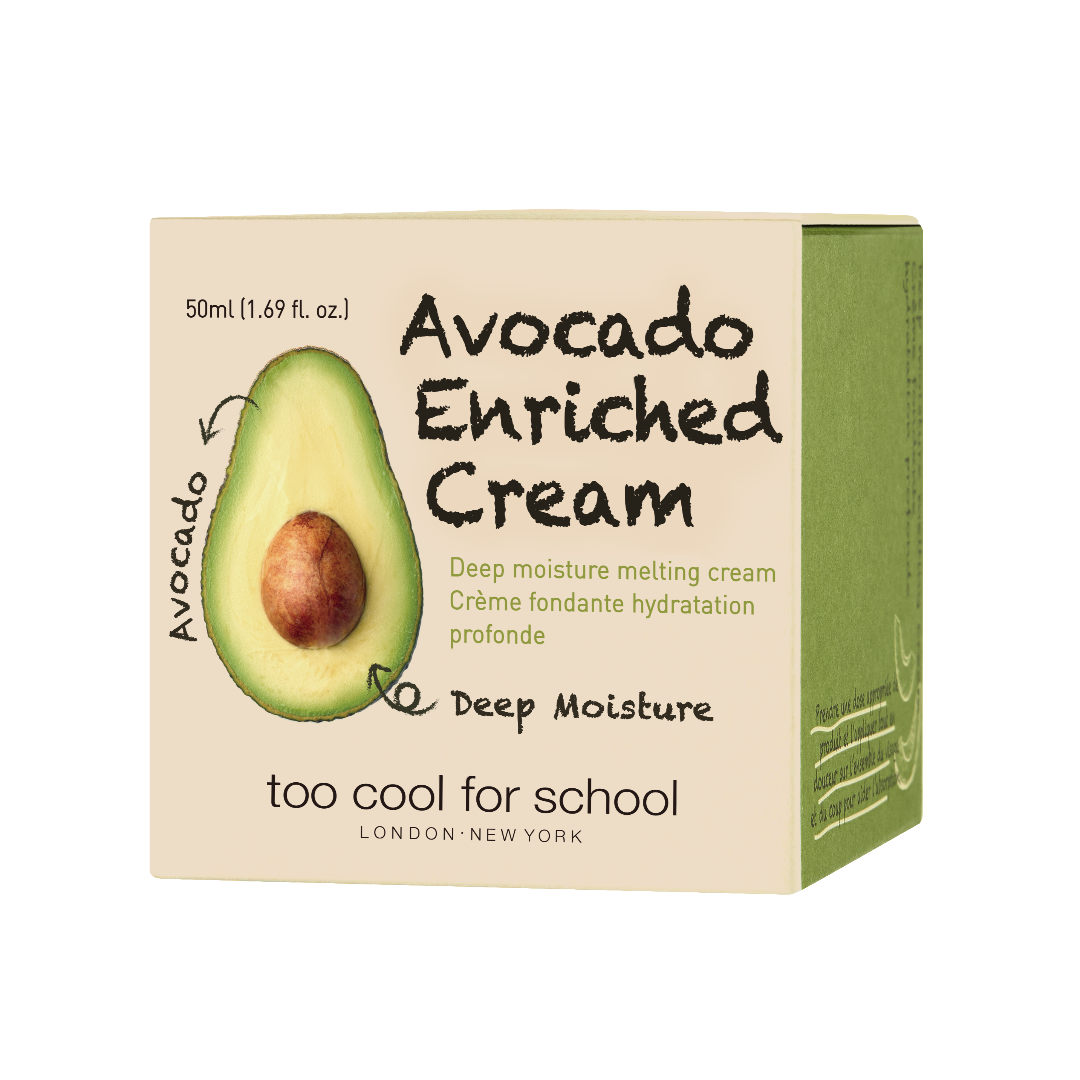 Too Cool For SchoolAvocado Enriched Cream 50ml - La Cosmetique