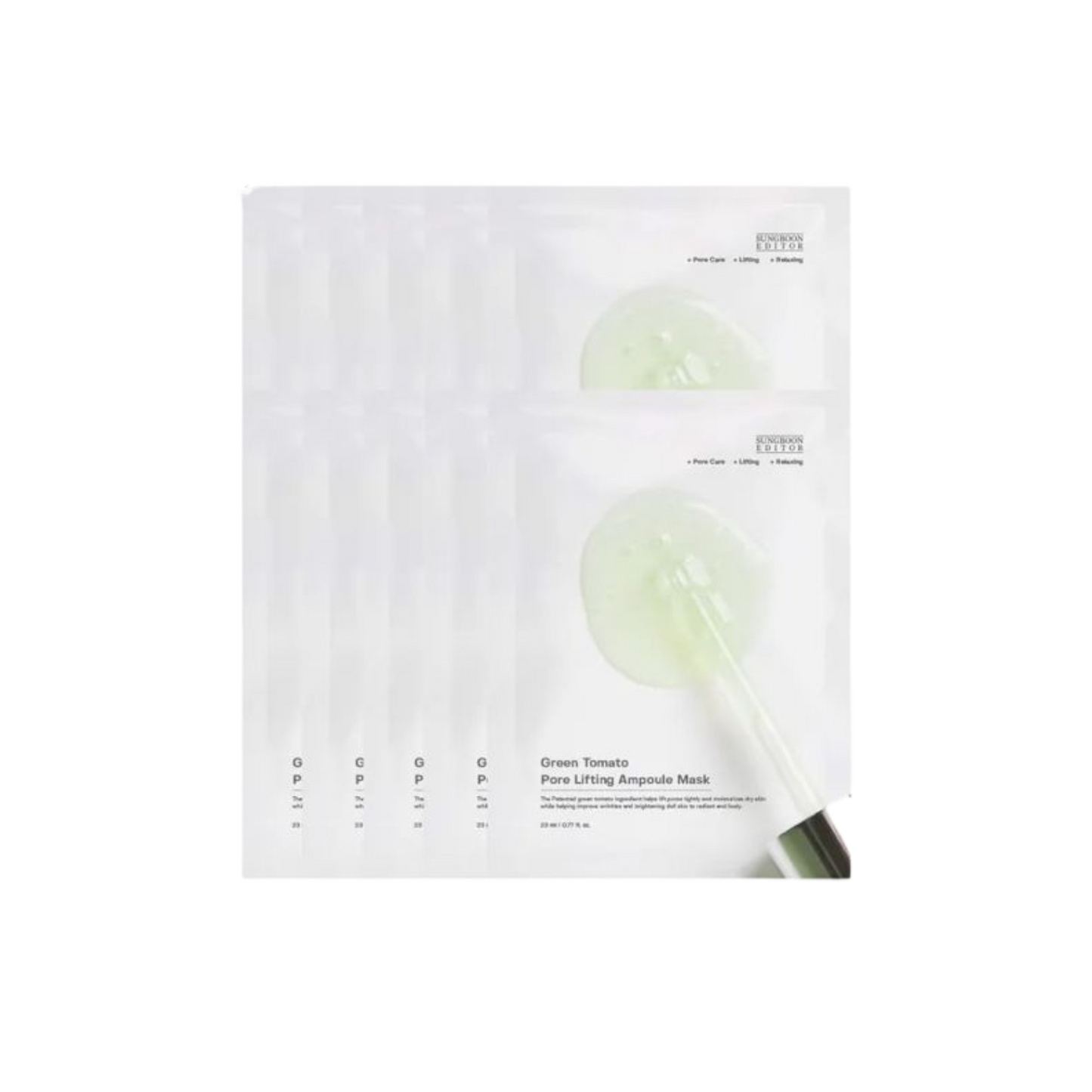 Sungboon Editor Green Tomato Pore Lifting Ampoule Mask 10pcs - Bulk Buy K-Beauty in Australia