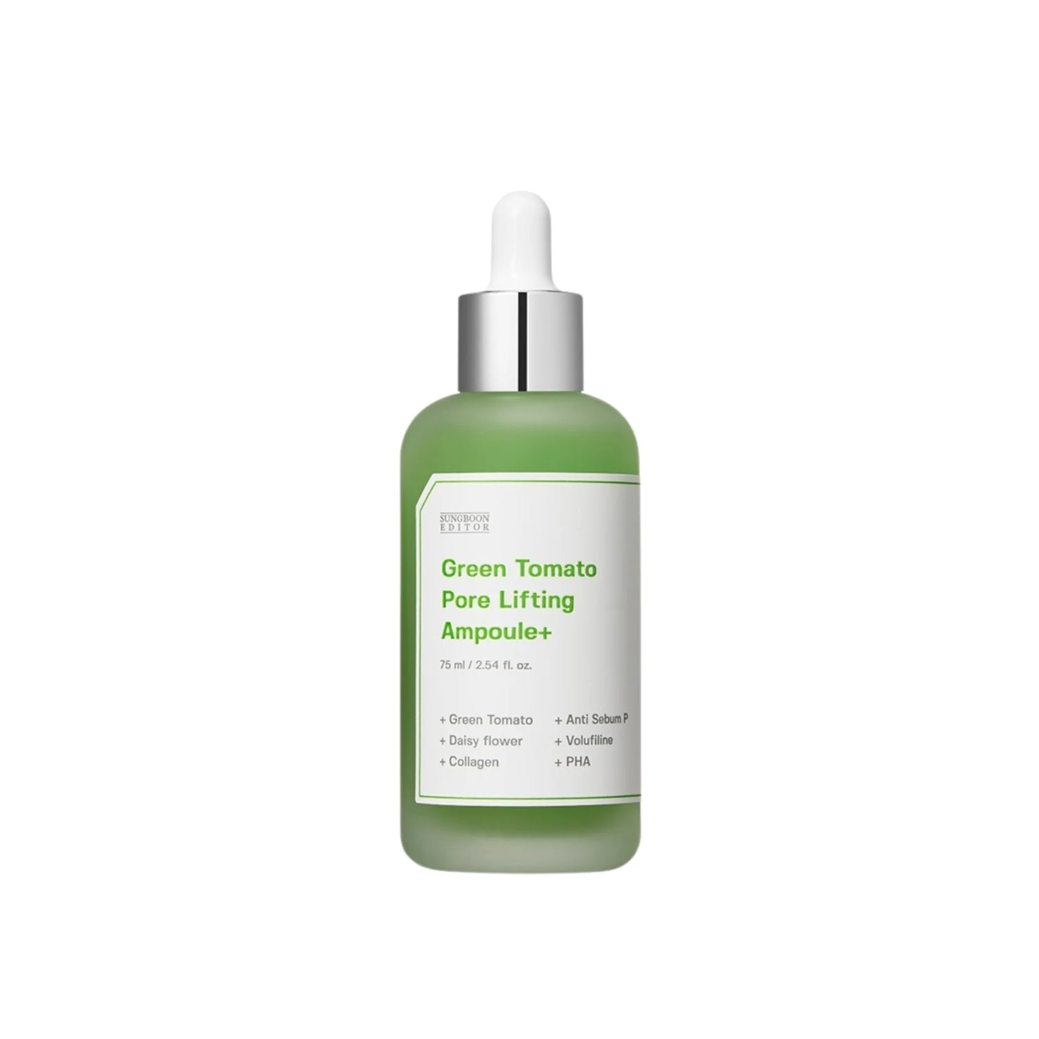 Sungboon Editor Green Tomato Pore Lifting Ampoule 75ml - Shop K-Beauty in Australia