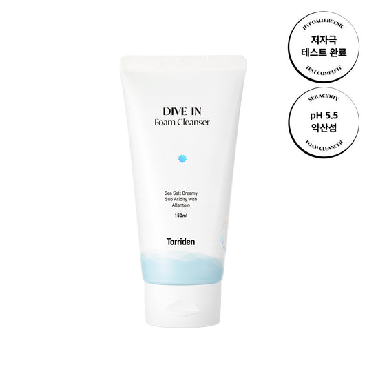 DIVE-IN Low Molecular Hyaluronic Acid Cleansing Foam *RENEW* 150ml