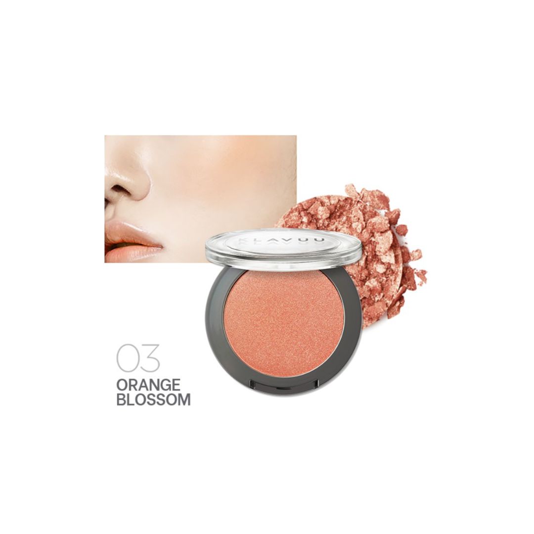 KLAVUU Urban Pearlisation Natural Powder Blusher (5 Colours) - Shop K-Beauty in Australia