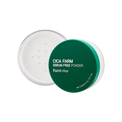 Farmstay Cica Farm Sebum Free Powder 5g - Shop K-Beauty in Australia