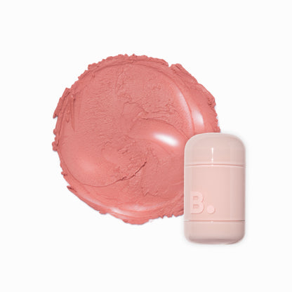 Banila Co B. By Banila Romantic Blush Lip & Cheek in soft pink shade, showing the compact with blush and lip color.