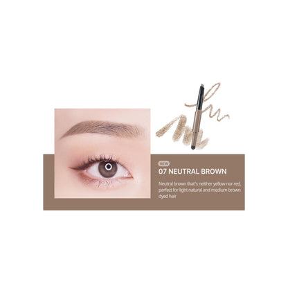 WAKEMAKE Powder Jet Dual Brow (5 Colours) - Shop K-Beauty in Australia