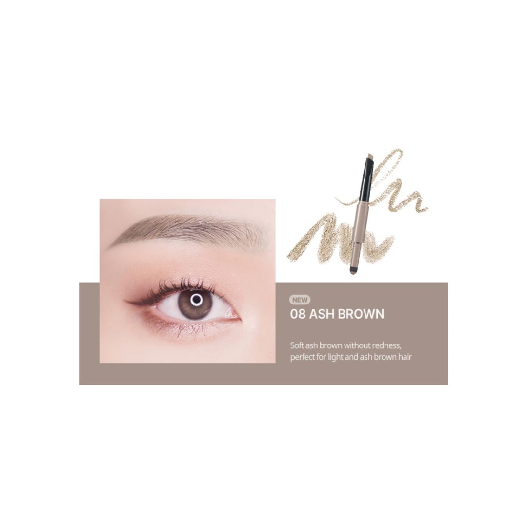 WAKEMAKE Powder Jet Dual Brow (5 Colours) - Shop K-Beauty in Australia