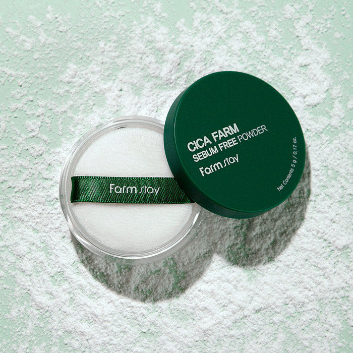 Farmstay Cica Farm Sebum Free Powder 5g - Shop K-Beauty in Australia