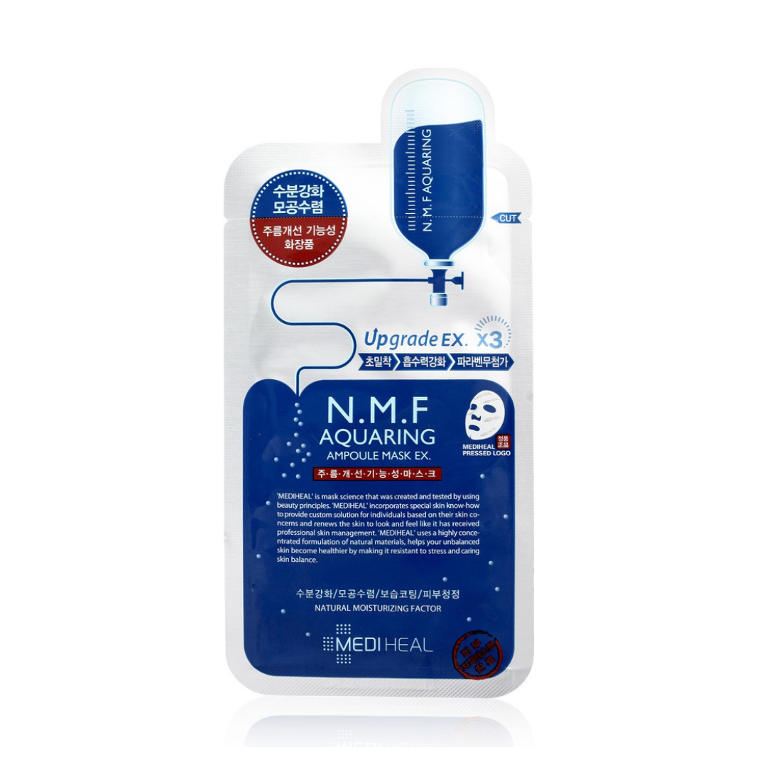 N.M.F Aquaring Ampoule Mask EX 1pc