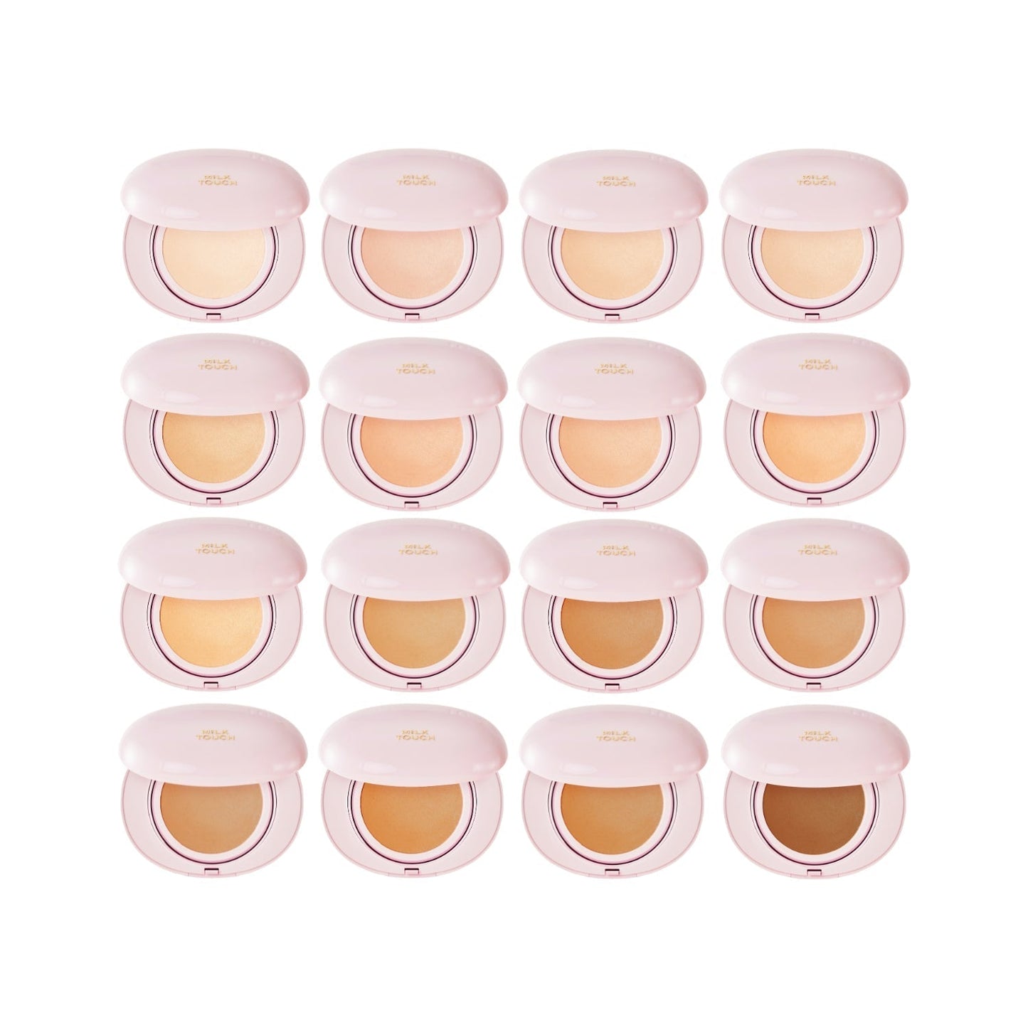 Milk Touch All-Day Skin Fit Milky Glow Cushion (16 Shades) - Bulk Buy K-Beauty in Australia