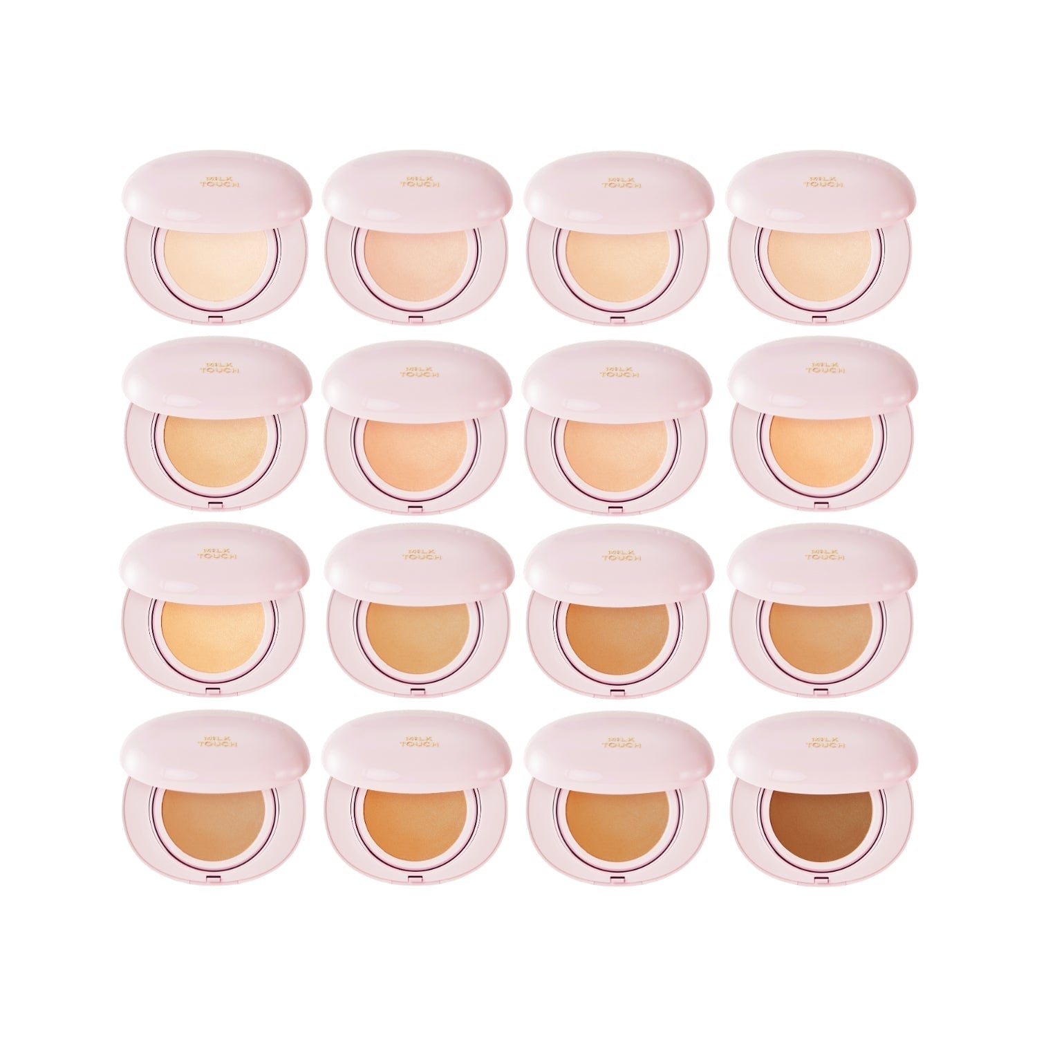 Milk Touch All-Day Skin Fit Milky Glow Cushion (16 Shades) - Bulk Buy K-Beauty in Australia