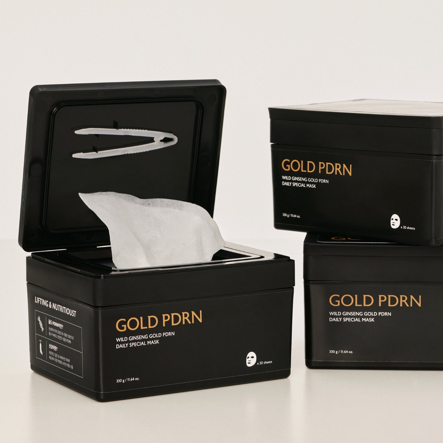 Milk Touch Wild Ginseng Gold PDRN Daily Special Mask 30pcs - Bulk Buy K-Beauty in Australia