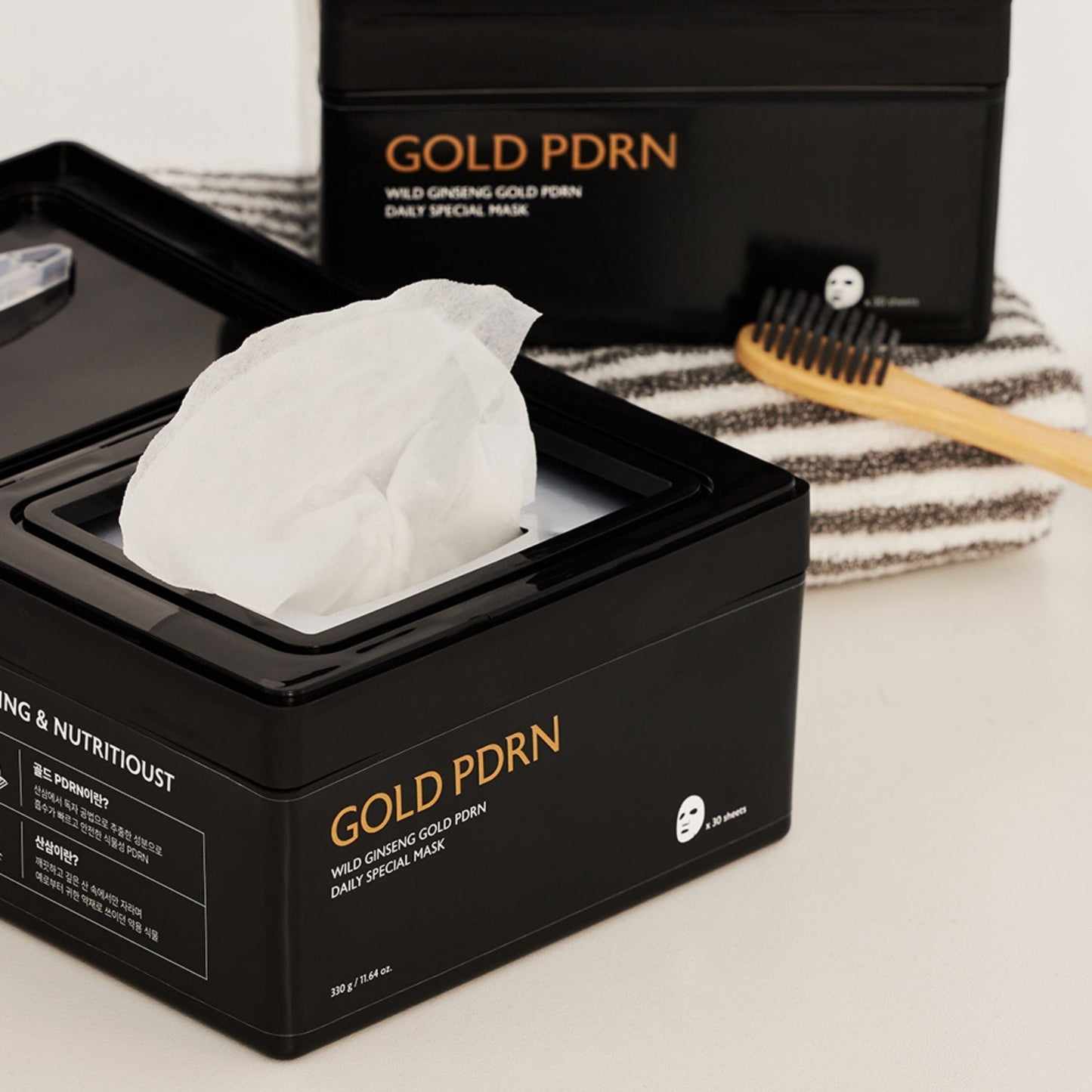 Milk Touch Wild Ginseng Gold PDRN Daily Special Mask 30pcs - Bulk Buy K-Beauty in Australia