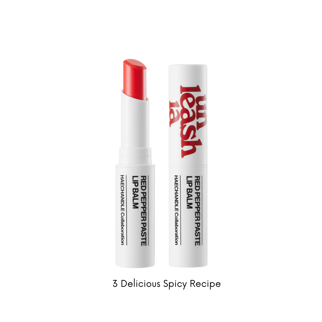 Unleashia Red Pepper Paste Lip Balm (3 Colours) - Shop K-Beauty in Australia