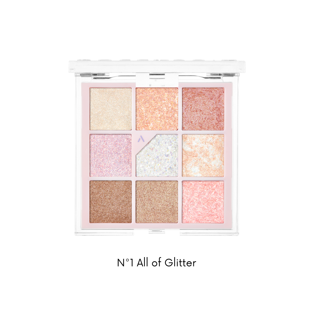 Unleashia Glitterpedia Eye Palette (7 Colours) - Shop K-Beauty in Australia