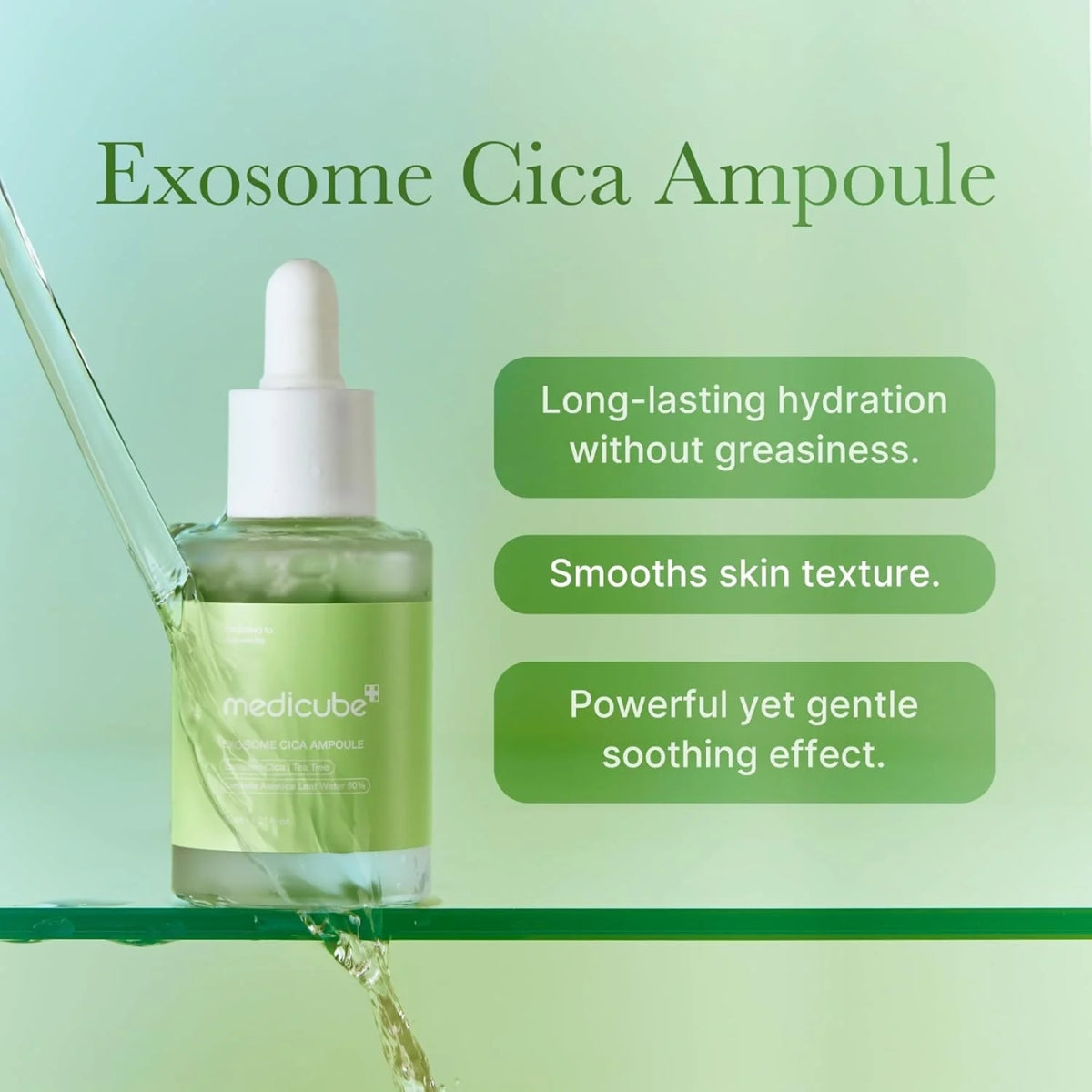 MEDICUBE Exosome Cica Ampoule 30Ml - Bulk Buy K-Beauty in Australia
