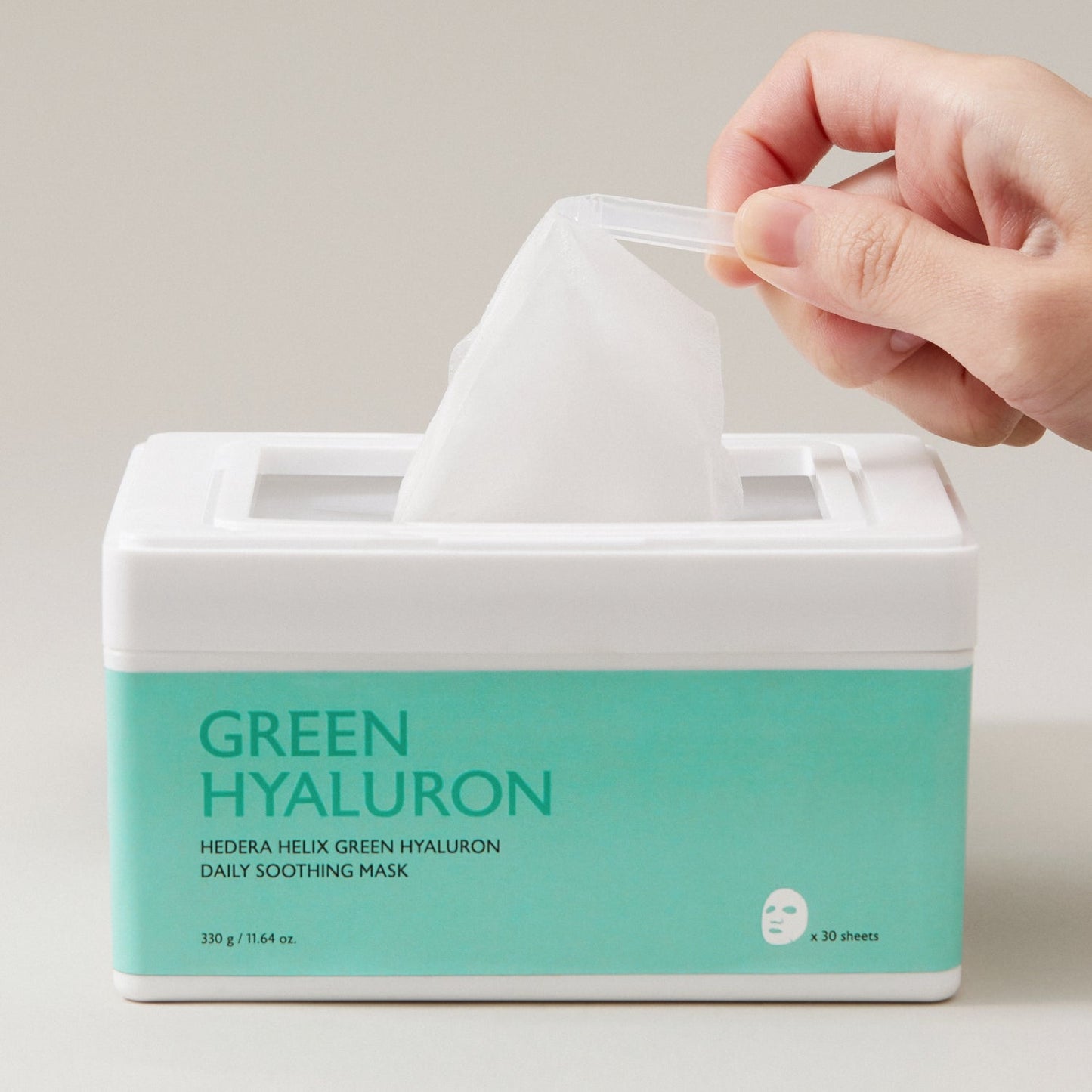 Milk Touch Hedera Helix Green Hyaluron Daily Soothing Mask 30pcs - Bulk Buy K-Beauty in Australia