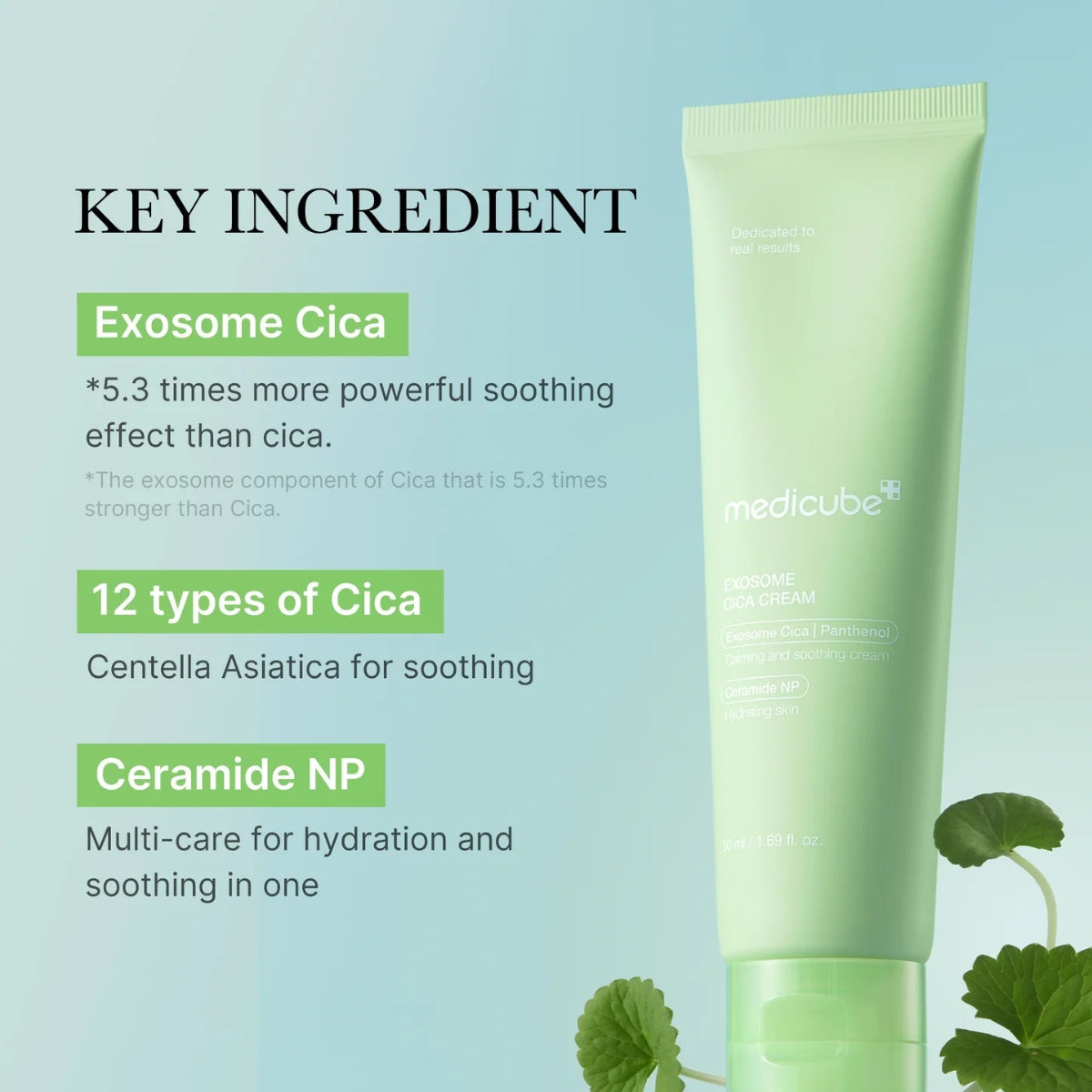 MEDICUBE Exosome Cica Cream 50Ml - Bulk Buy K-Beauty in Australia