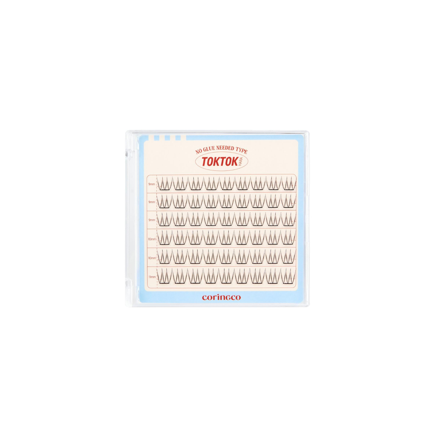 Toktokhara No Glue Eyelash [54pcs]