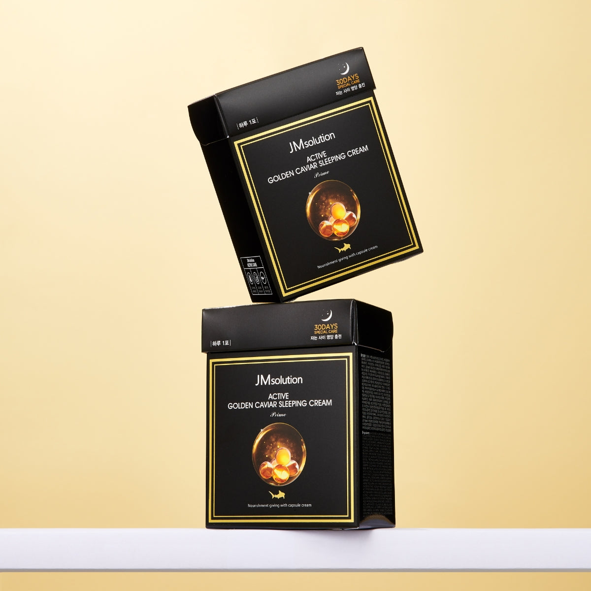 JM Solution Active Golden Caviar Sleeping Cream Prime 4Ml*30Pcs - Bulk buy at Pharmacoo K-Beauty Wholesale
