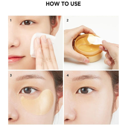 JM Solution Golden Cocoon Home Esthetic Eye Patch 60Pcs - Bulk buy at Pharmacoo K-Beauty Wholesale