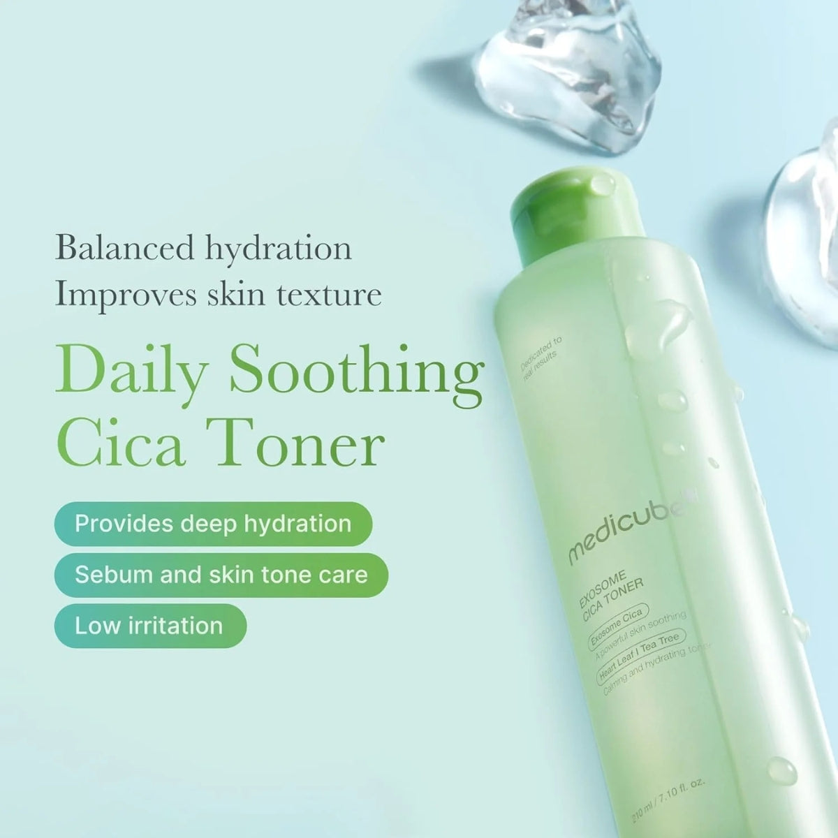 MEDICUBE Exosome Cica Toner 210Ml - Bulk Buy K-Beauty in Australia