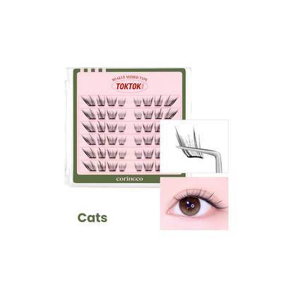 Toktokhara No Glue Eyelash [54pcs]