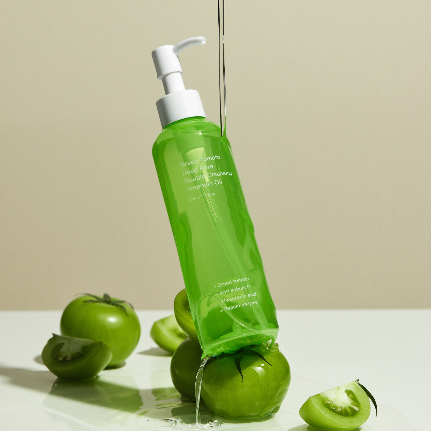 Sungboon Editor Green Tomato Double Cleansing Ampoule Oil 200G (NEW) - Shop K-Beauty in Australia