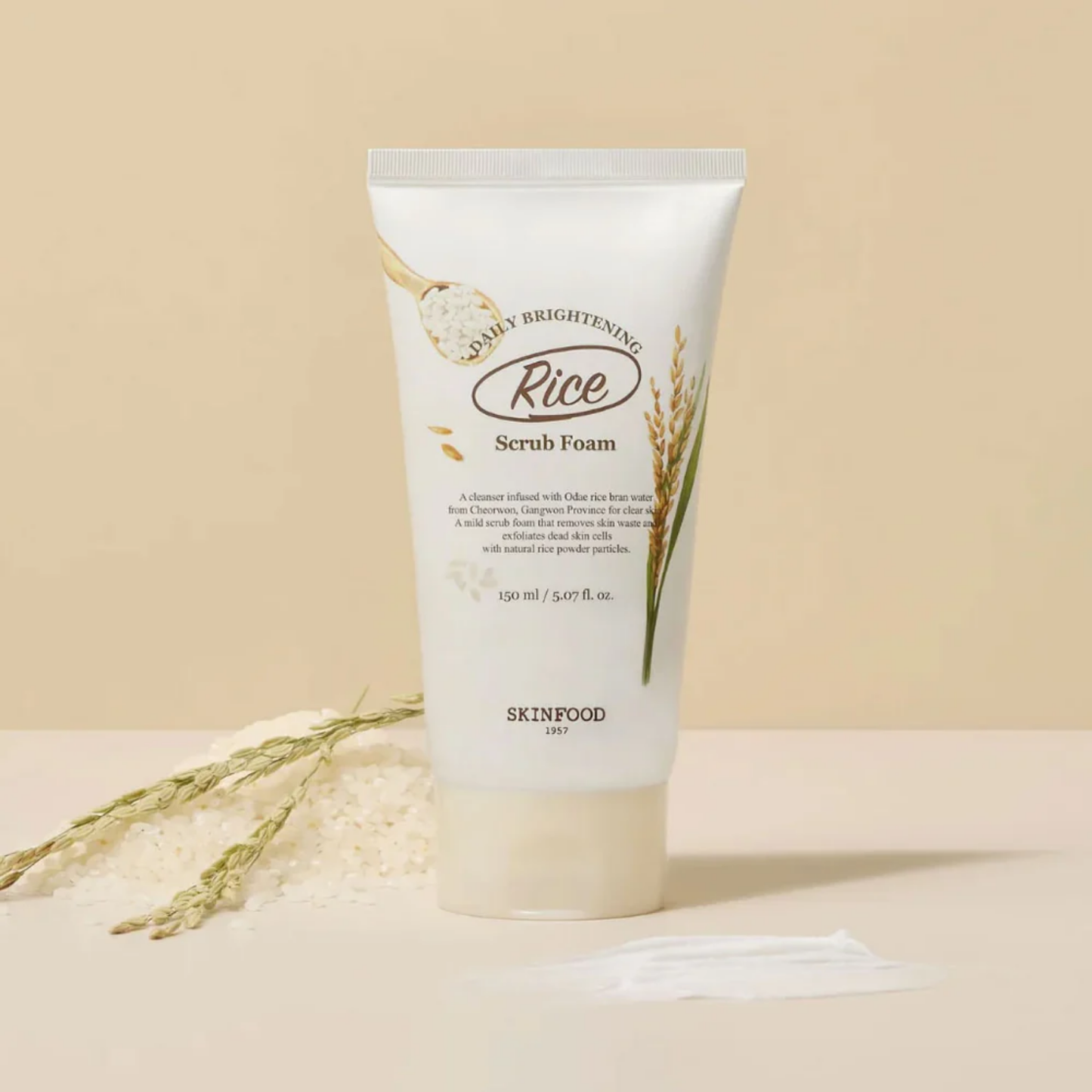Rice Daily Brightening Scrub Foam [150ml]