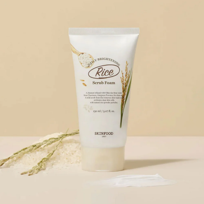 Rice Daily Brightening Scrub Foam [150ml]