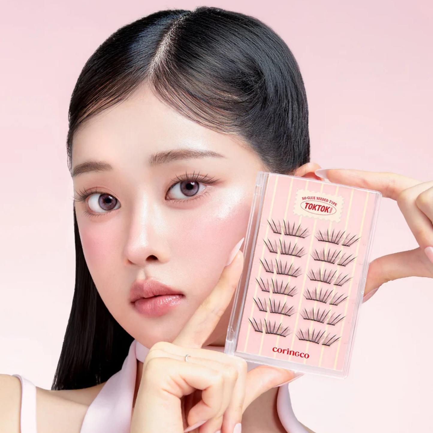 Toktokhara No Glue Half Eyelash [24pcs]