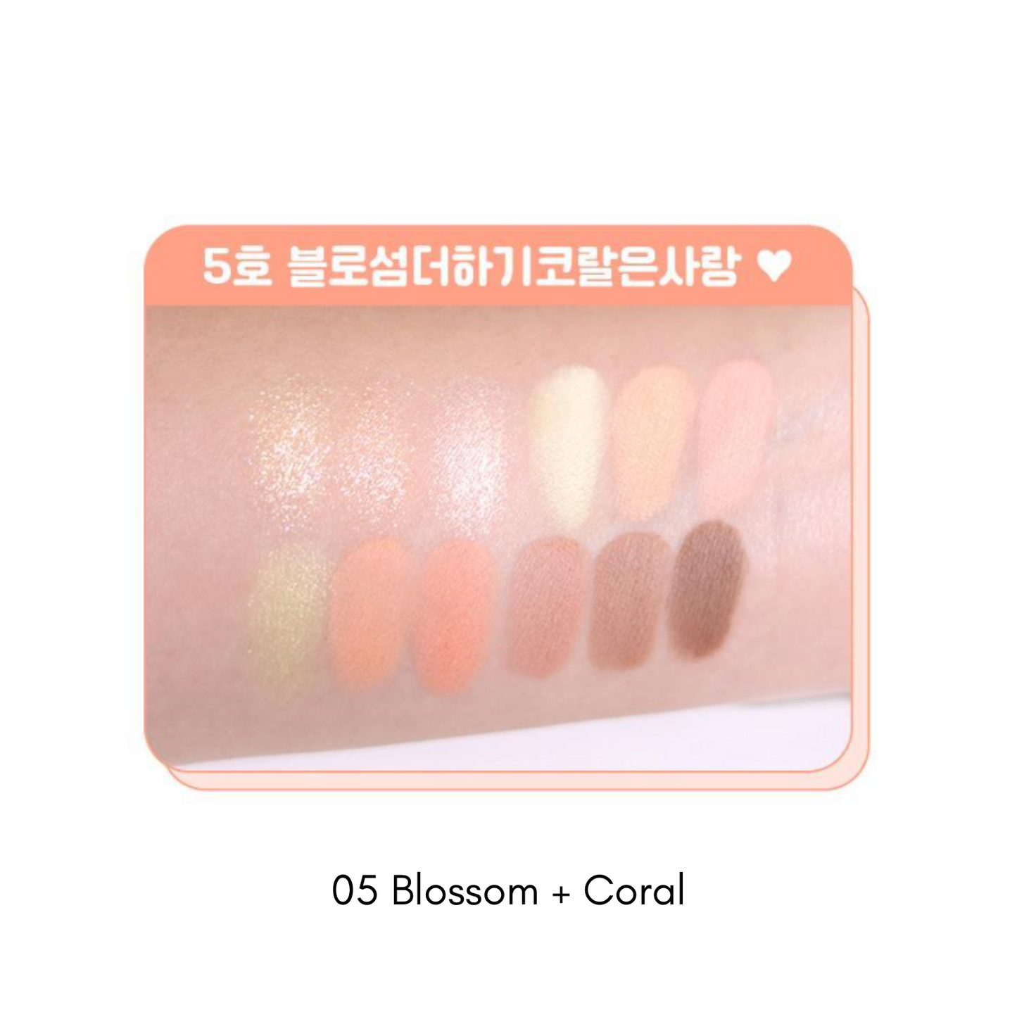 COLORGRAM Pin Point Eyeshadow Palette (6 colours) - Shop K-Beauty in Australia