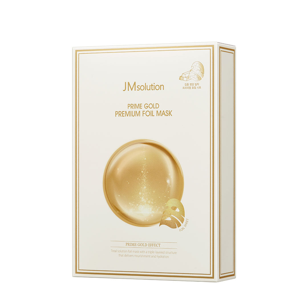 Prime Gold Premium Foil Mask 10pcs