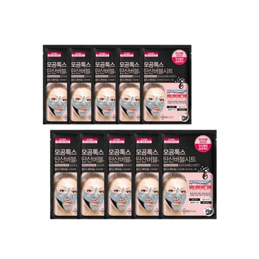 Mogongtox Soda Bubble Sheet Mask (10 Pieces /Box)