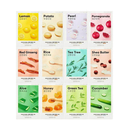 Missha Airy Fit Sheet Mask [Pearl] 1pc  - Pharmacoo