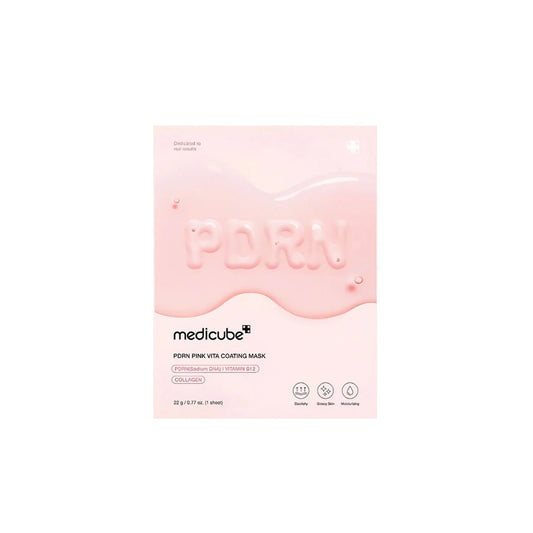 MEDICUBE PDRN Pink Vita Coating Mask 1Pc - Bulk Buy K-Beauty in Australia